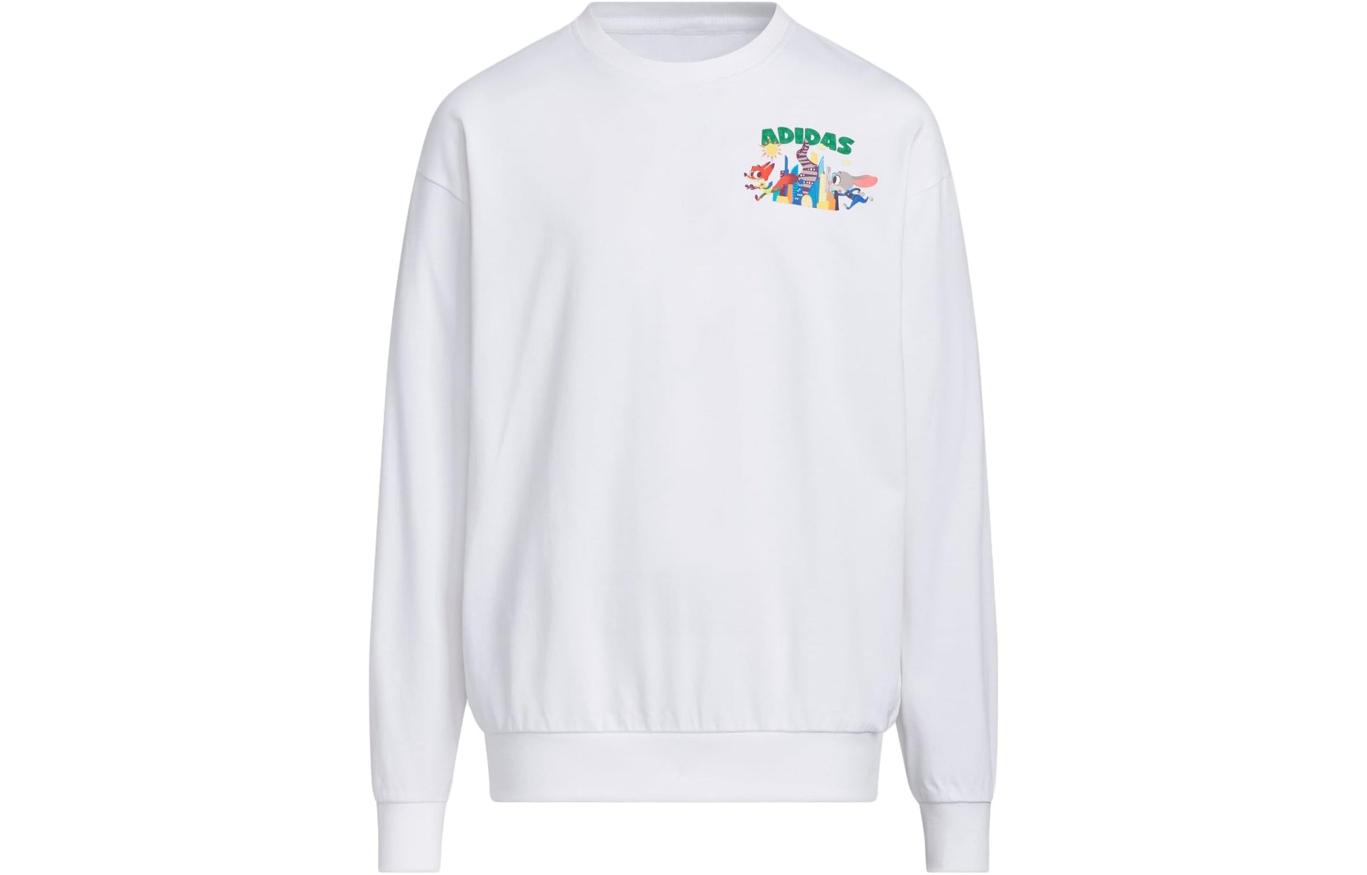 (GS) adidas x Disney Zootopia Sweatshirt 'White' IK6067