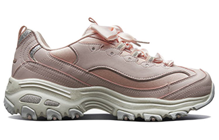 (WMNS) Skechers D'Lites 1.0 Running Shoes Pink/Red 66666176-PNK