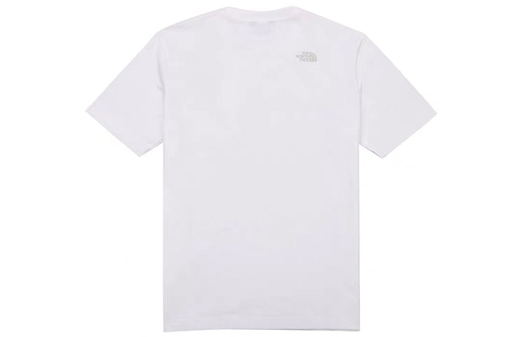 Men's THE NORTH FACE Pocket Short Sleeve White 4999-FN4