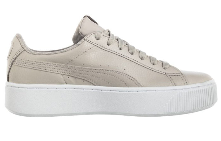 (WMNS) PUMA Vikky Stacked L Casual Board Shoes Grey 369143-03