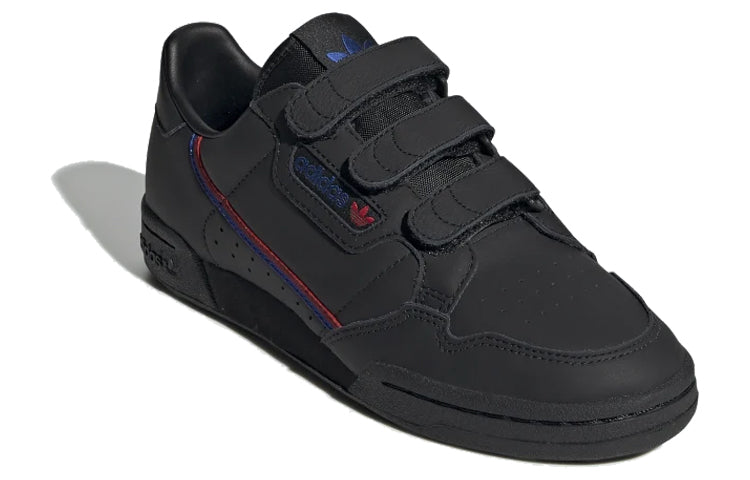 (WMNS) adidas Continental 80 'Black Red Blue' EE5576