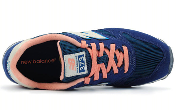 (WMNS) New Balance 373 Series Shock Absorption Wear-resistant Non-Slip Low Tops Retro Navy Blue WL373AD