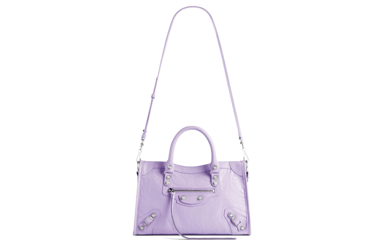 (WMNS) Balenciaga Le City Small Bag 'Light Purple' 7977892AA9S5306