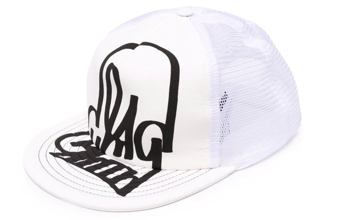 Off-White Trucker Hat x Katsu Paperclip OMLB033S21FAB0020110