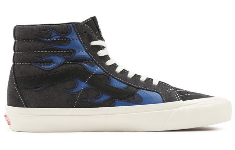Vans Unisex Anaheim Factory SK8-HI 38 Dx Sneakers Black/Blue VN0A5KRI97C