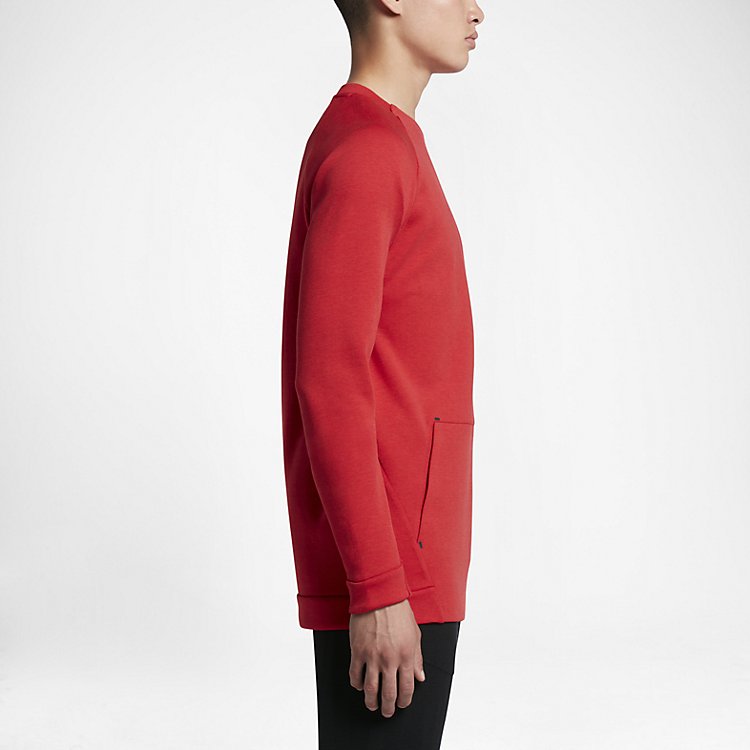 Apparel Sweaters Men Nike Tech Fleece Crewneck 805140-654
