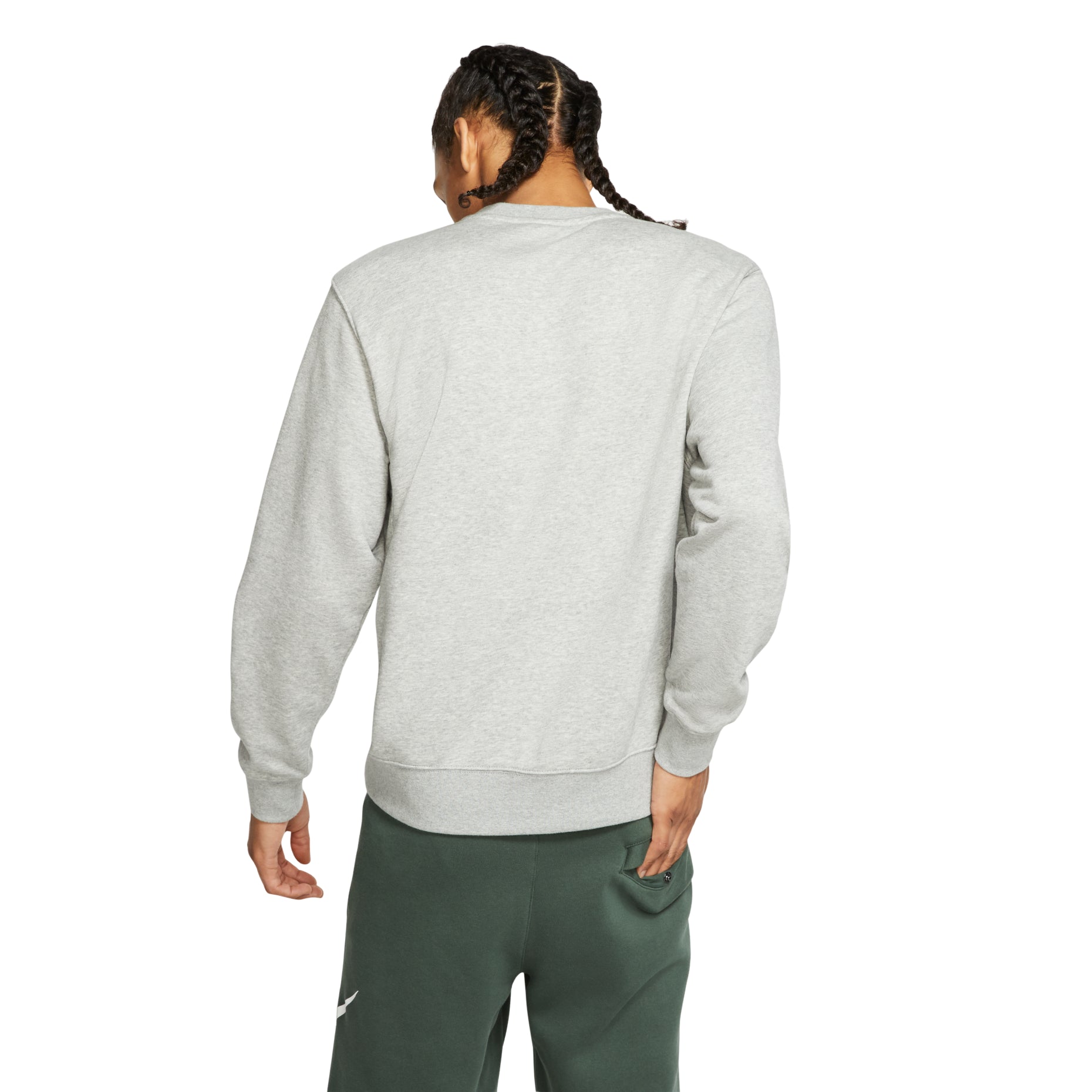 Nike Men Sportswear Club French Terry Crew Gray BV2667-063