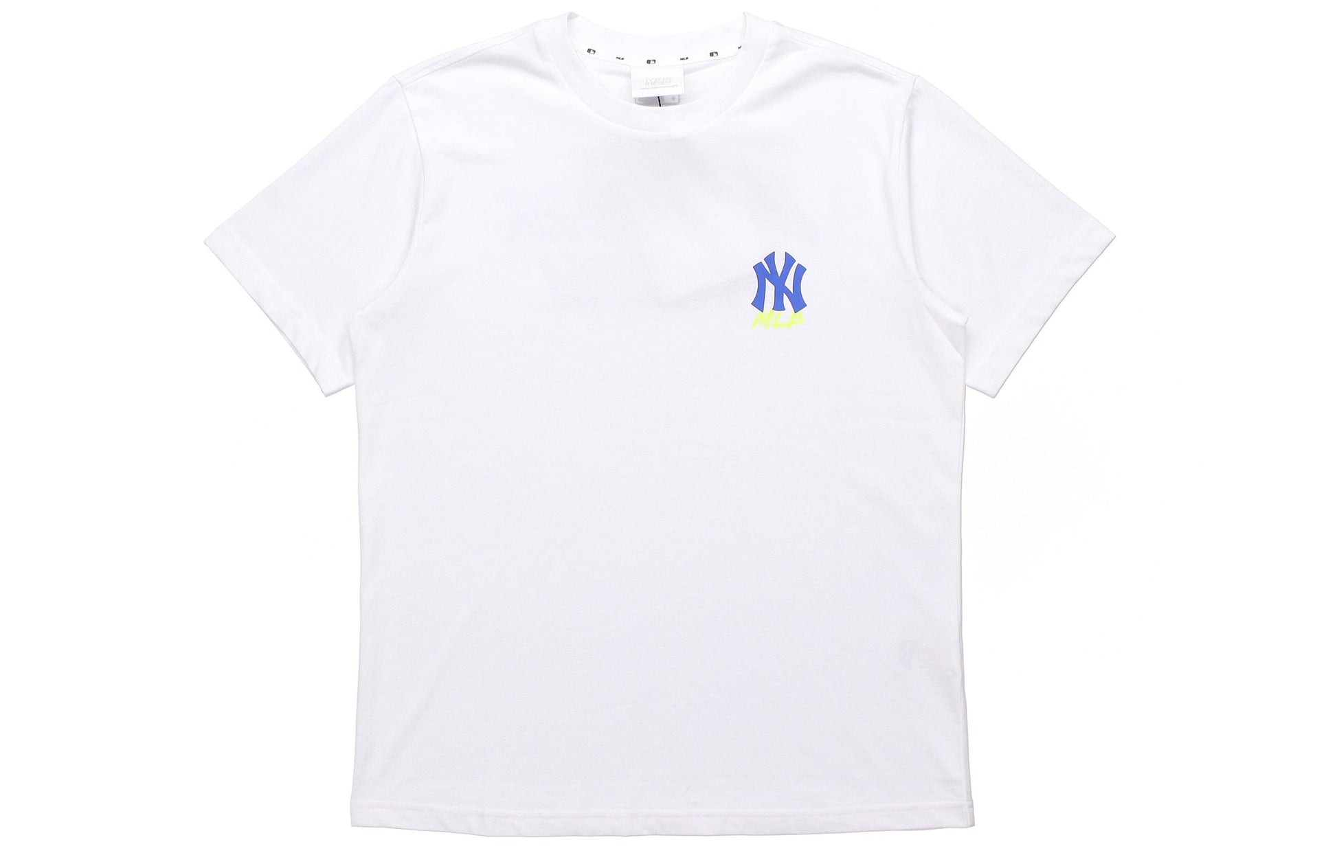 MLB New York Yankees Basic Graffiti Printing Sports Short Sleeve Unisex White 31TS12031-50W