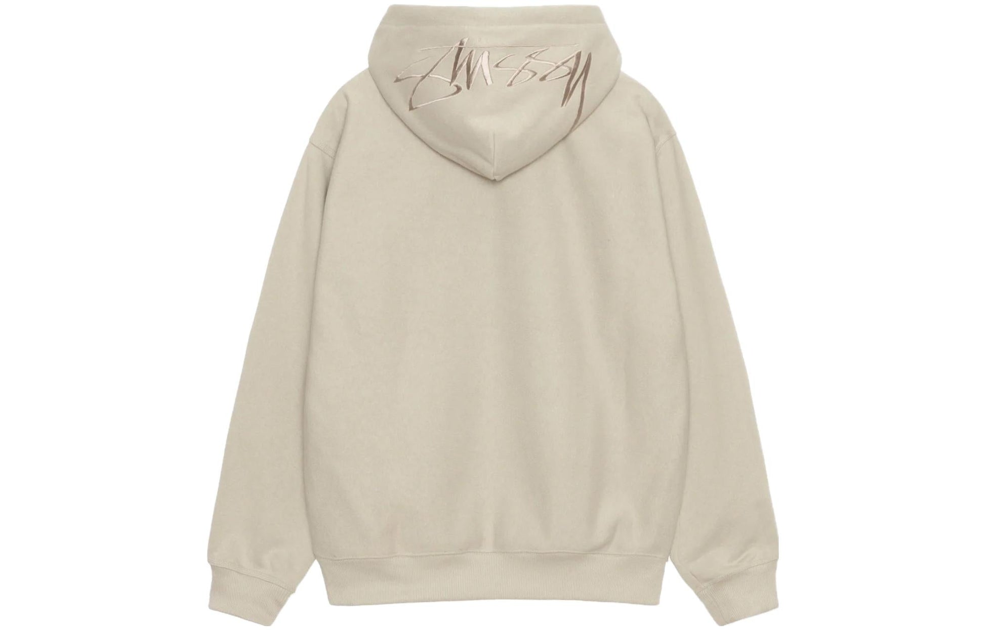 Stussy Back Hood Appliqu Hoodie 'Khaki' 118472-KHAKI