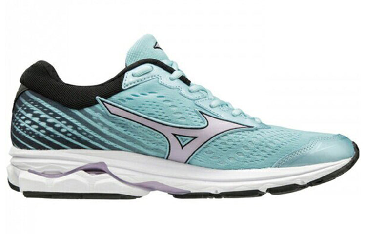 (WMNS) Mizuno Wave Rider 22 Wide 'Blue Silver' J1GD183269