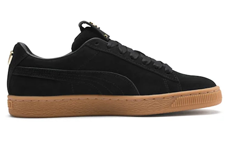 (WMNS) PUMA Suede Premium Logo 'Black' 369955-01