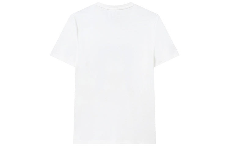 (WMNS) FILA x Pepe Shimada Crossover Cat Cartoon Printing Sports Round Neck Short Sleeve White F11W133190F-WT