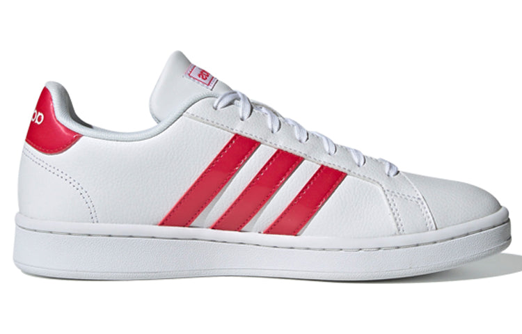 (WMNS) adidas neo Grand Court 'White Red' EE9688