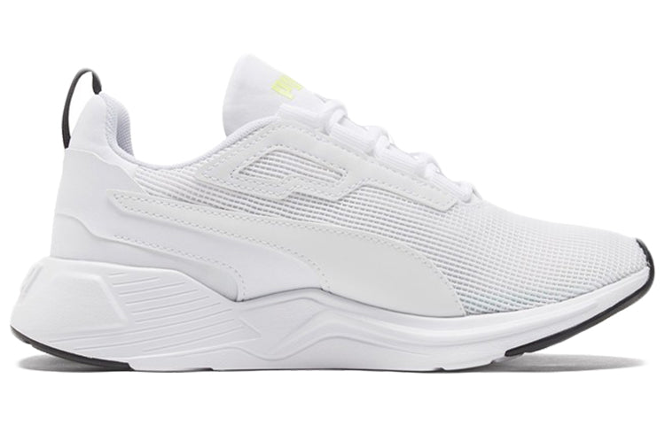 (WMNS) PUMA Disperse Xt Low Top Running Shoes White/Black/Yellow 193744-12
