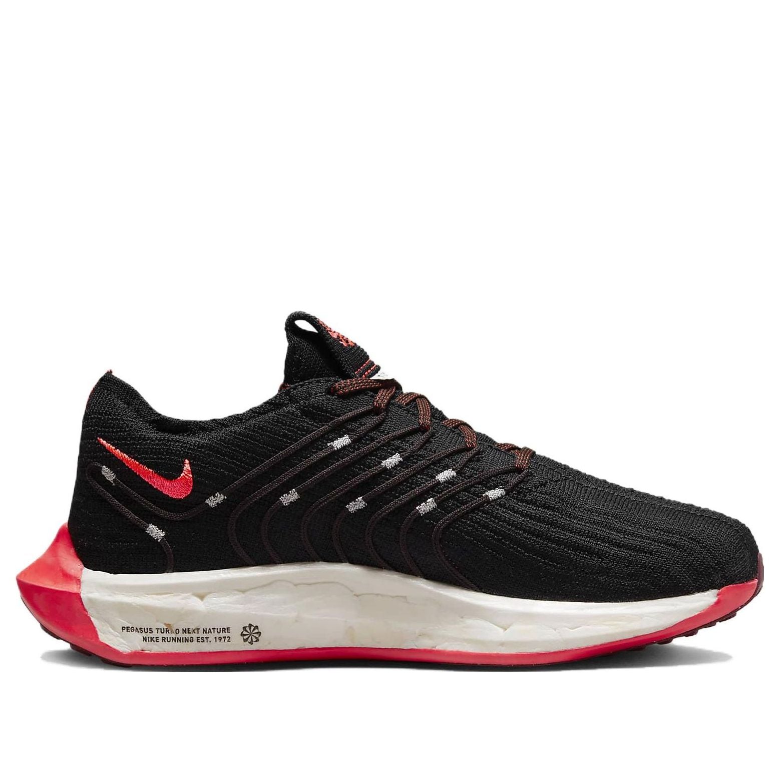 (WMNS) Nike Zoom Pegasus Turbo 'Black Bright Crimson' DM3414-006