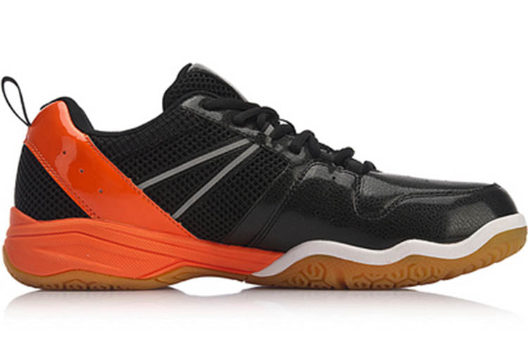 Li-Ning Kason Badminton Shoes 'Black Orange' FYTN003-1