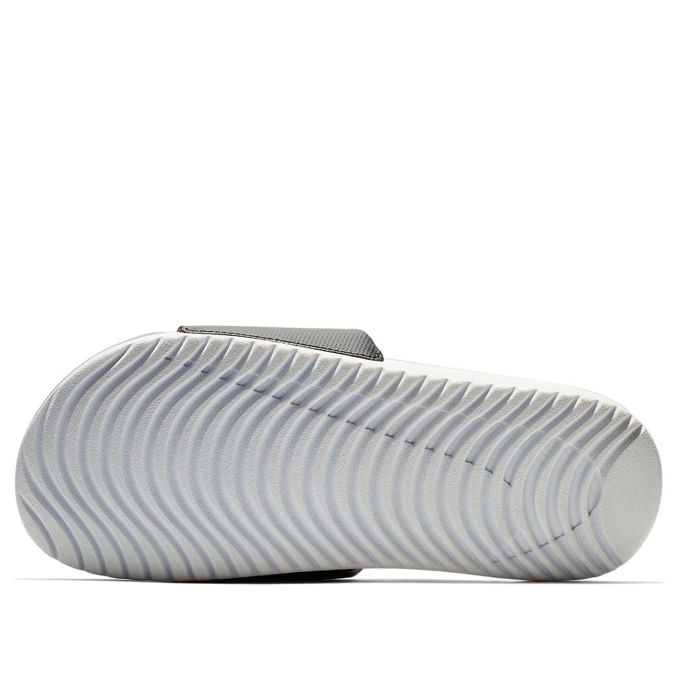 (WMNS) Nike Kawa Black White Pink Slippers 834588-060