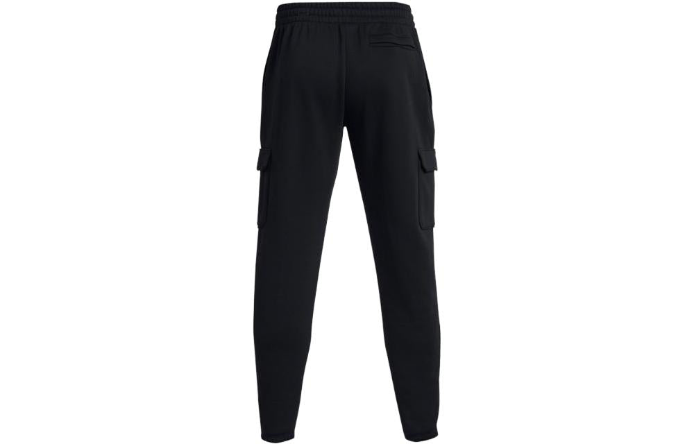 Under Armour Essential Fleece Cargo Pants 'Black' 1380376-001