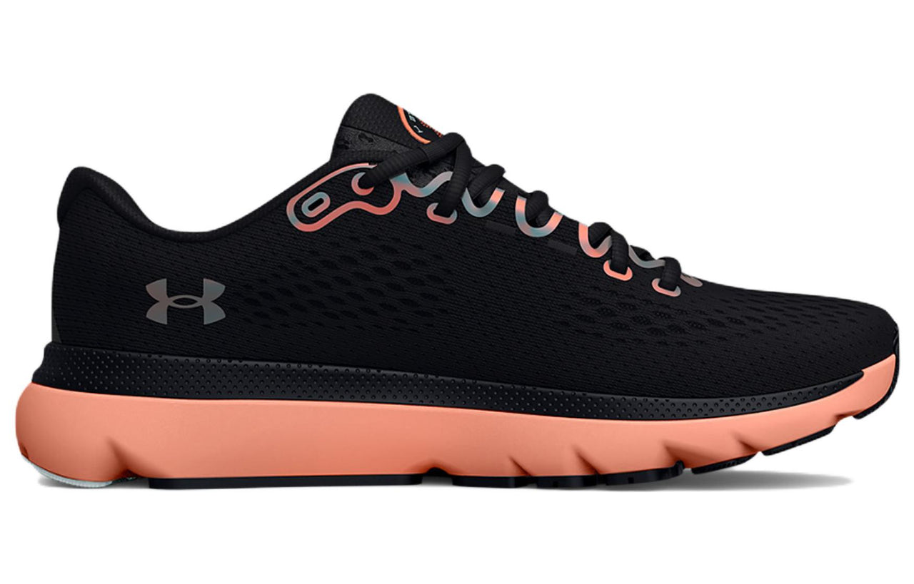 (WMNS) Under Armour HOVR Infinite 4 Running Shoes 'Black Lunar Coral' 3025454-001