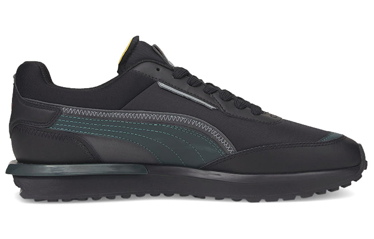 PUMA City Rider Ripstop 'Black Green Gables' 382553-04