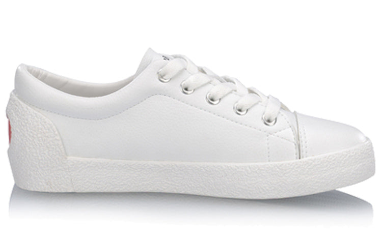 (WMNS) Li-Ning Vulc Lite 'Standard White' AGCP072-2