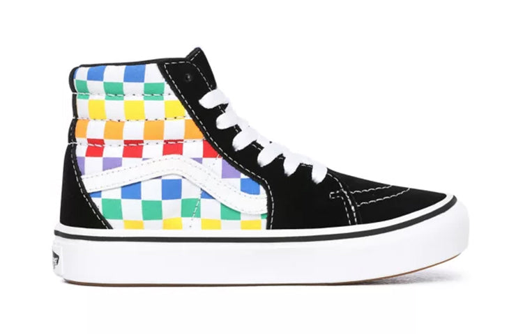 (PS) Vans SK8-HI ComfyCush 'Rainbow Checkerboard' VN0A4U1RU09