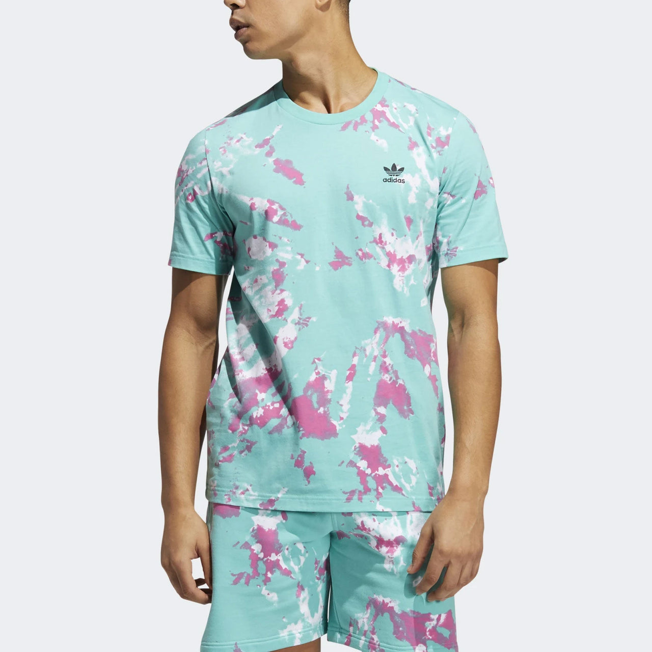 adidas Peak TaiChi GS Knit T-shirt 'Pink Blue' H48519