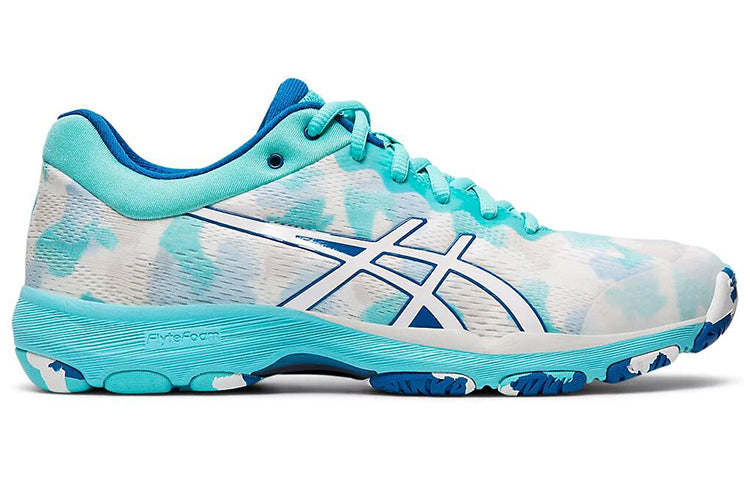 (WMNS) ASICS Netburner Professional FF Running Shoes Blue/White 1072A016-100