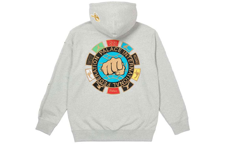 Palace High KickhoodGrey Marl FW21 'Grey' P20CS065