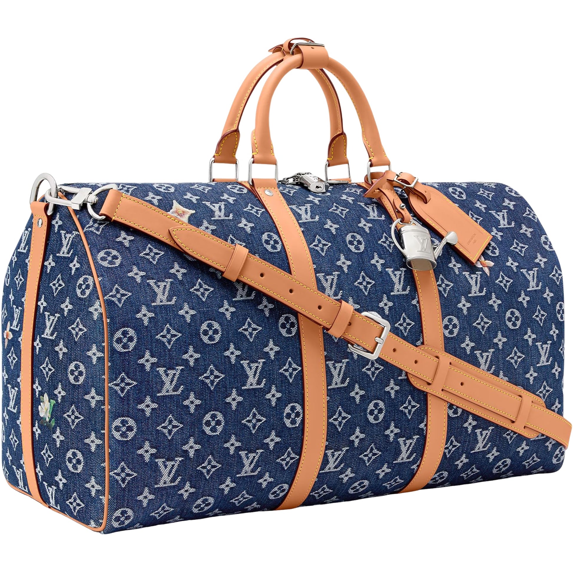 LOUIS VUITTON Keepall Bandoulière 50 'Blue' M27781