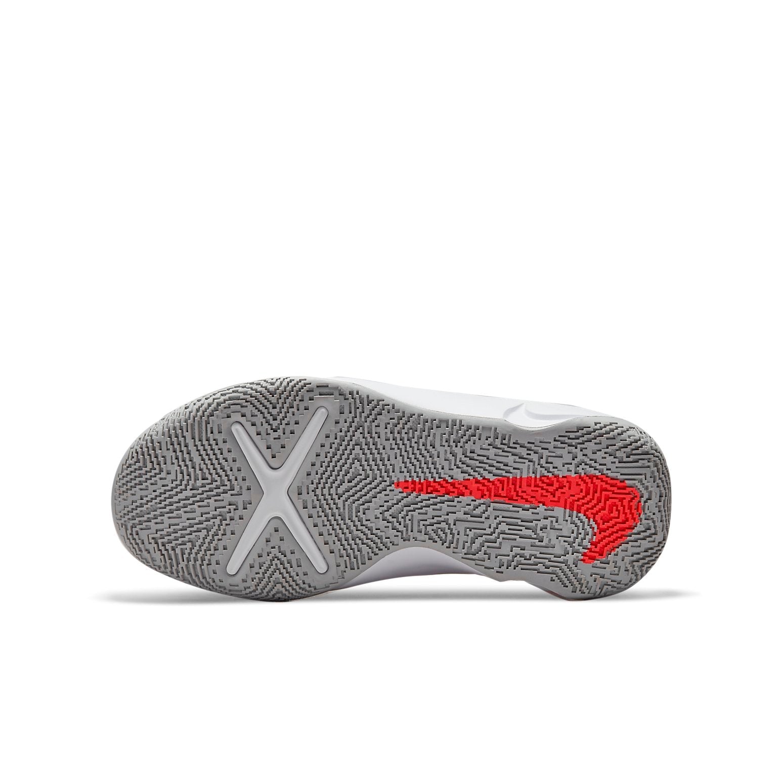 (GS) Nike Team Hustle D 10 Competition Grey/Red CW6735-006
