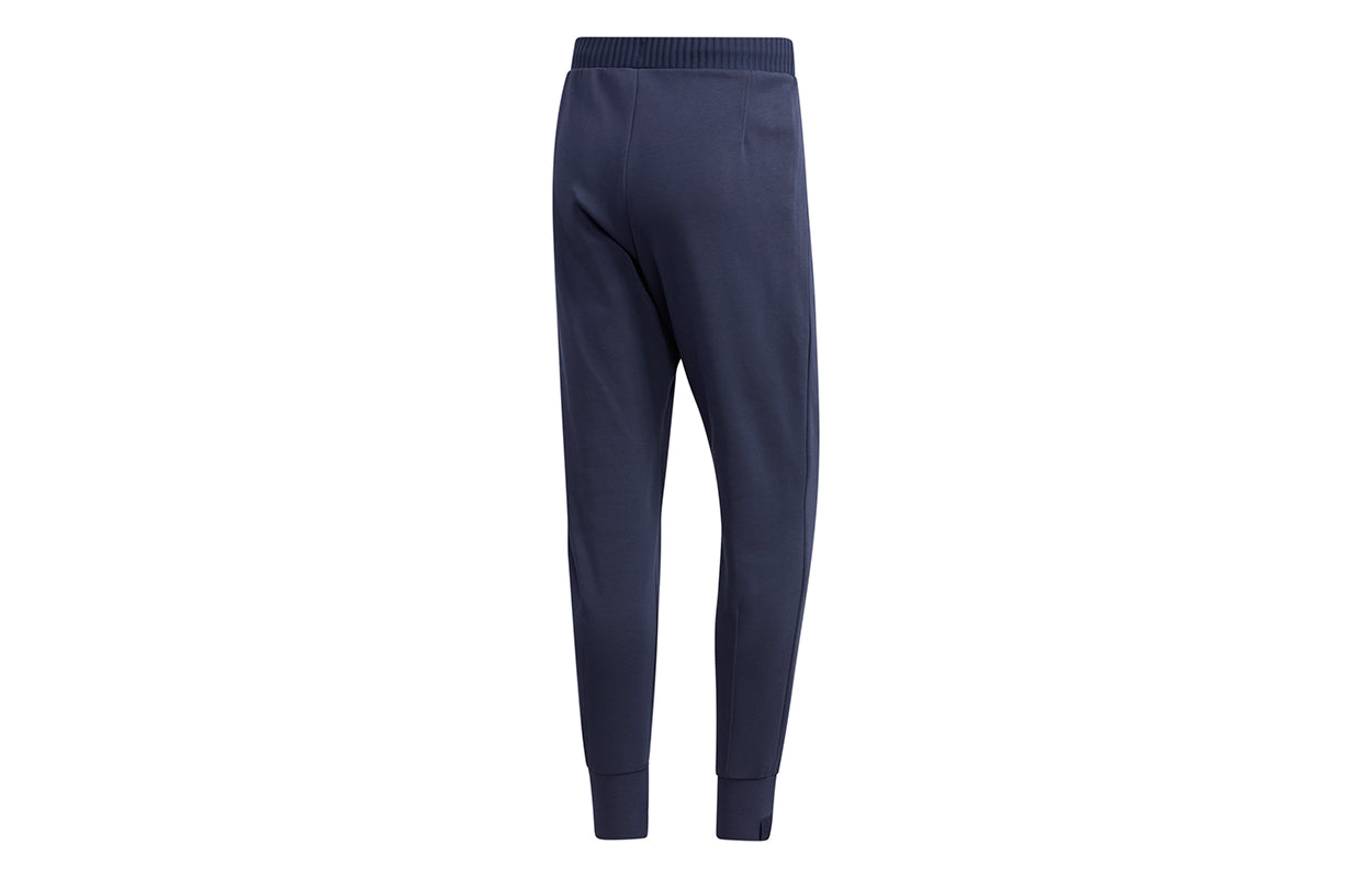 adidas WJ PNT SWT Slim Fit Sports Bundle Feet Pants Blue GF4034