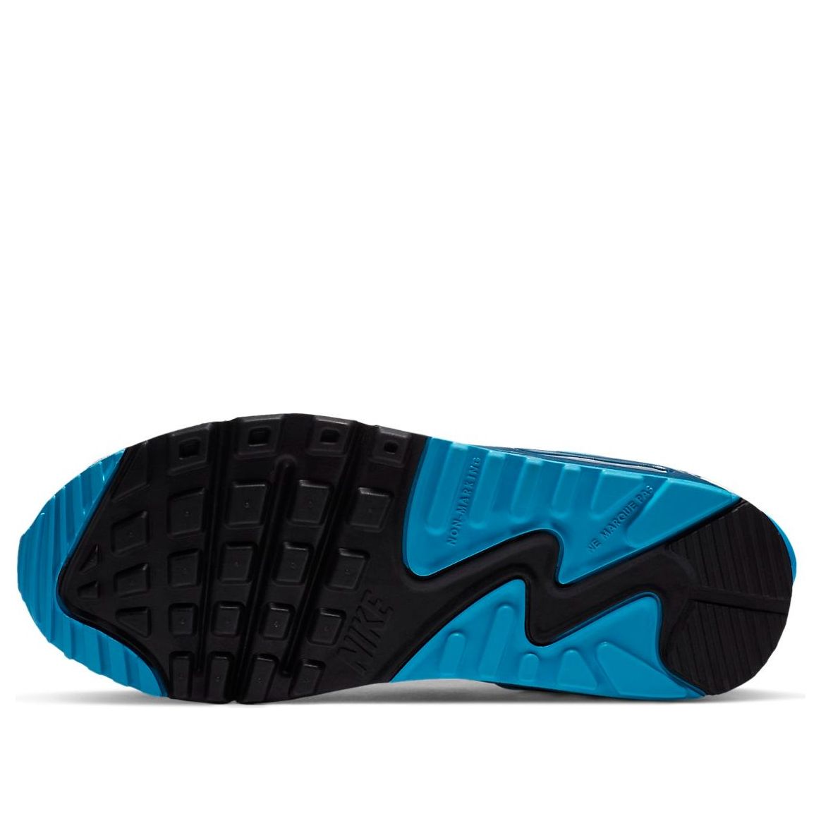 (GS) Nike Air Max 90 FlyEase 'White Industrial Blue' CV0526-103