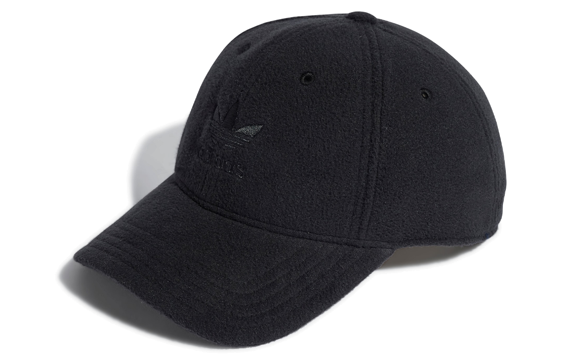 adidas Adicolor Classic Trefoil Winter Baseball Cap 'Black' HL9332