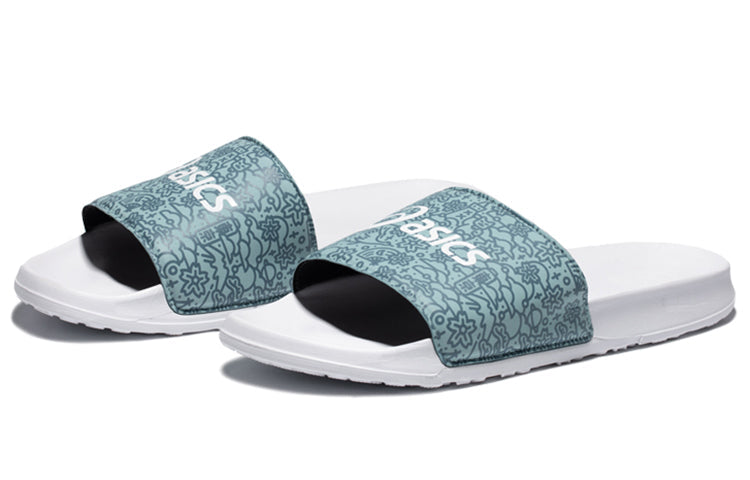 ASICS x Sayhello Shower Sandel Casual White Unisex Slippers 1173A027-300