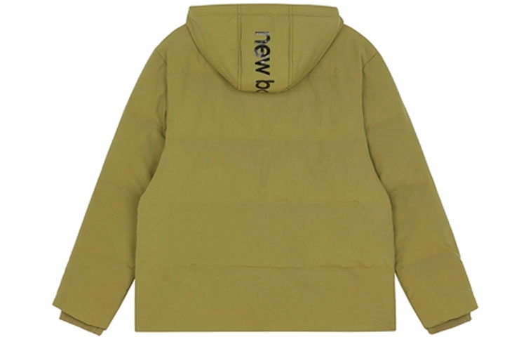 New Balance Logo Hooded Jacket Asia Sizing 'Olive Green' AMJ13331-OV