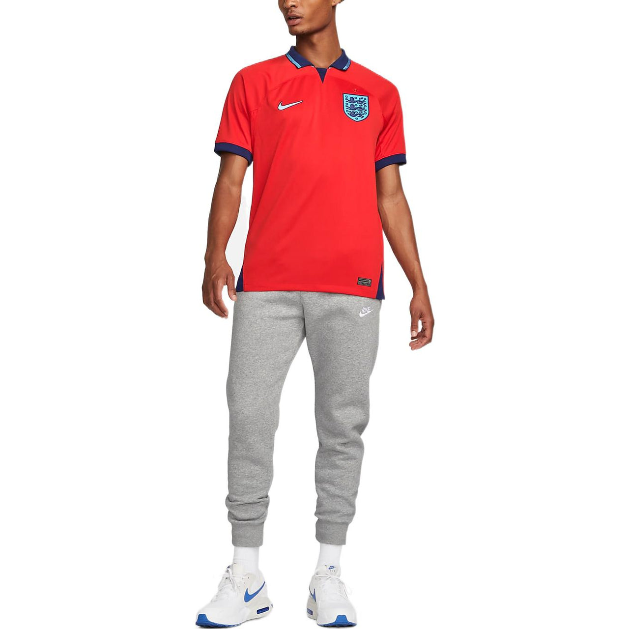 Nike 2022-2023 LogoT 'Challenge Red Blue Void Blue Furry' DN0622-600