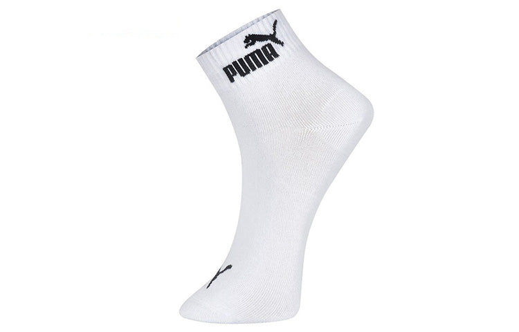PUMA Sneaker Socks 3 pack 'White Black' 100002945-003