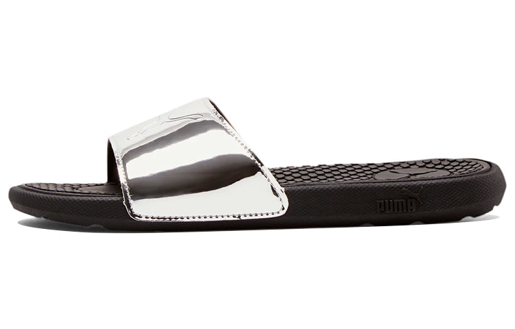 (WMNS) PUMA Cool Cat Sport Foil Metallic Silver 373841-01