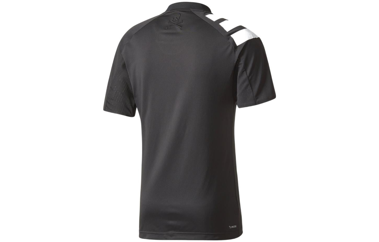 adidas Football Club Stripe Alphabet Short Sleeve Soccer/Football Jersey Orlando Men's Black BQ1925