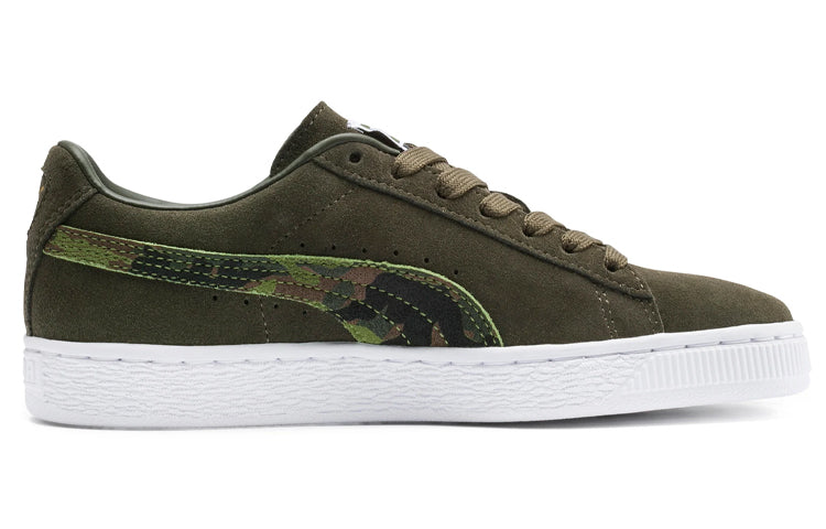 PUMA Suede Casual Shoes Green 370613-01