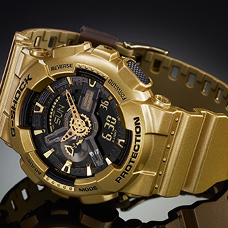CASIO G-Shock Analog-Digital 'Gold' GA-110GD-9B