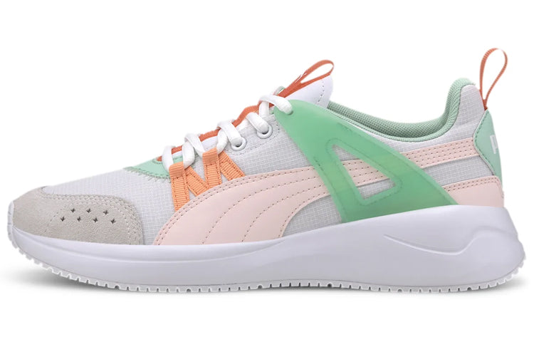 (WMNS) PUMA Nuage Run Cage Grey/Green/Pink 372708-01