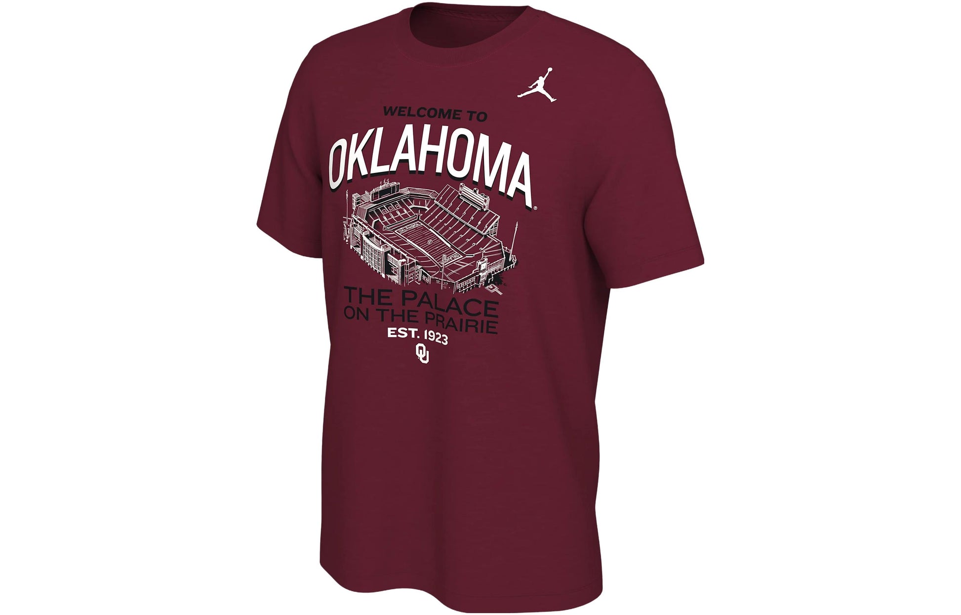 Air Jordan Oklahoma College T-Shirt 'Red' HF4126-613