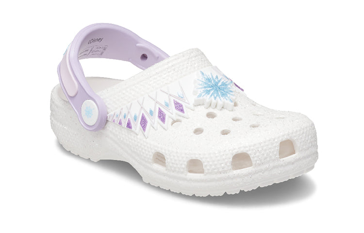(TD) Crocs Classic Fun Lab I AM Frozen II Clog 'White Lila' 207715-100
