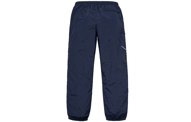 Supreme SS19 Nylon Trail Pant Bundle Feet Casual Long Pants Unisex Navy Blue SUP-SS19-994