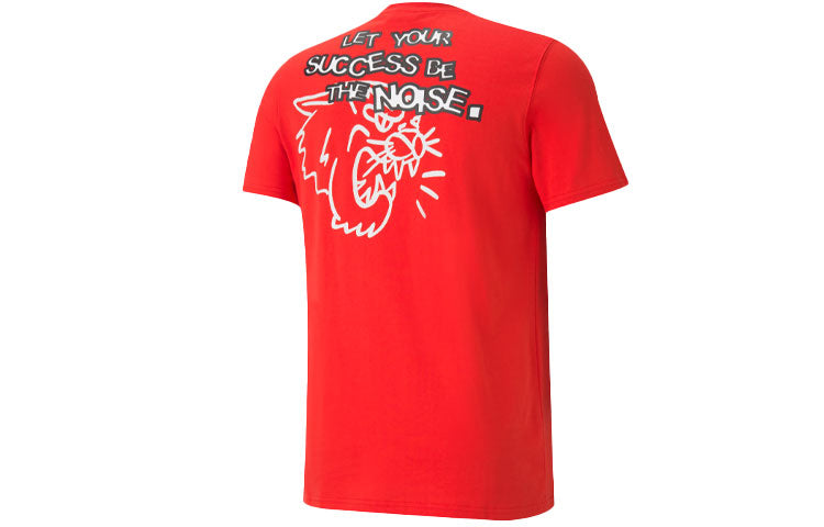 PUMA Franchise Graphic Tee 'Red' 530480-03