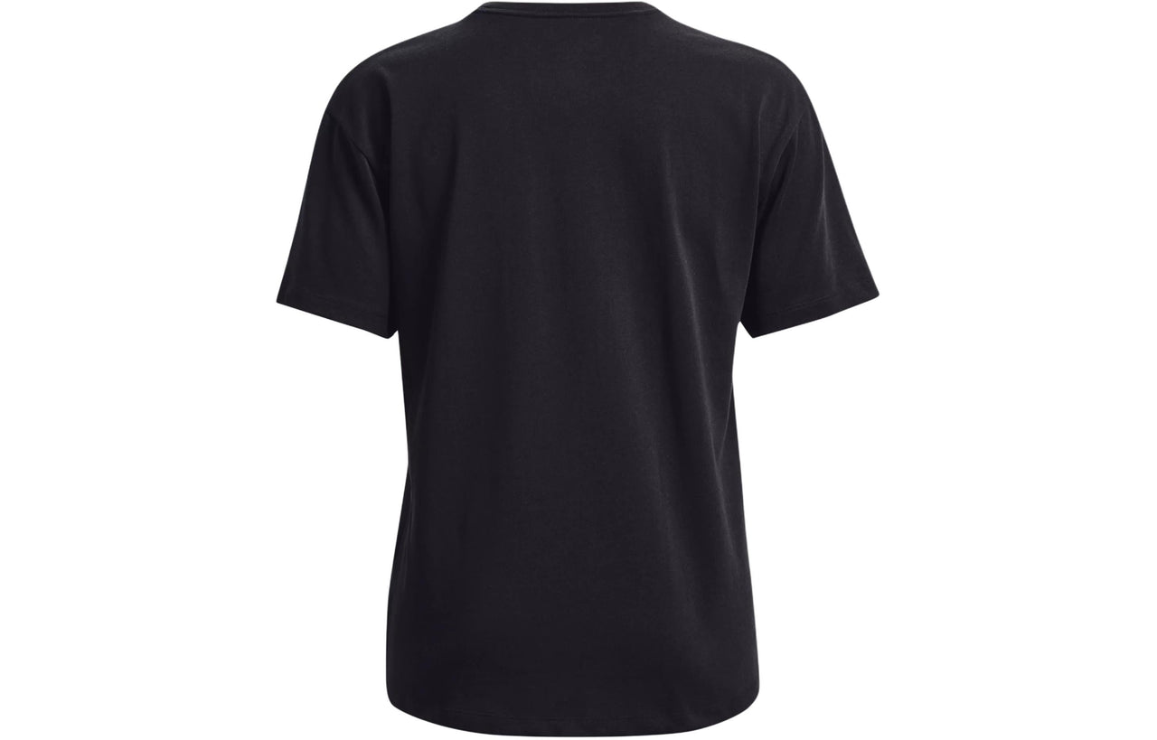 (WMNS) Under Armour Bloom Heavyweight T-shirt 'Black' 1376472-001