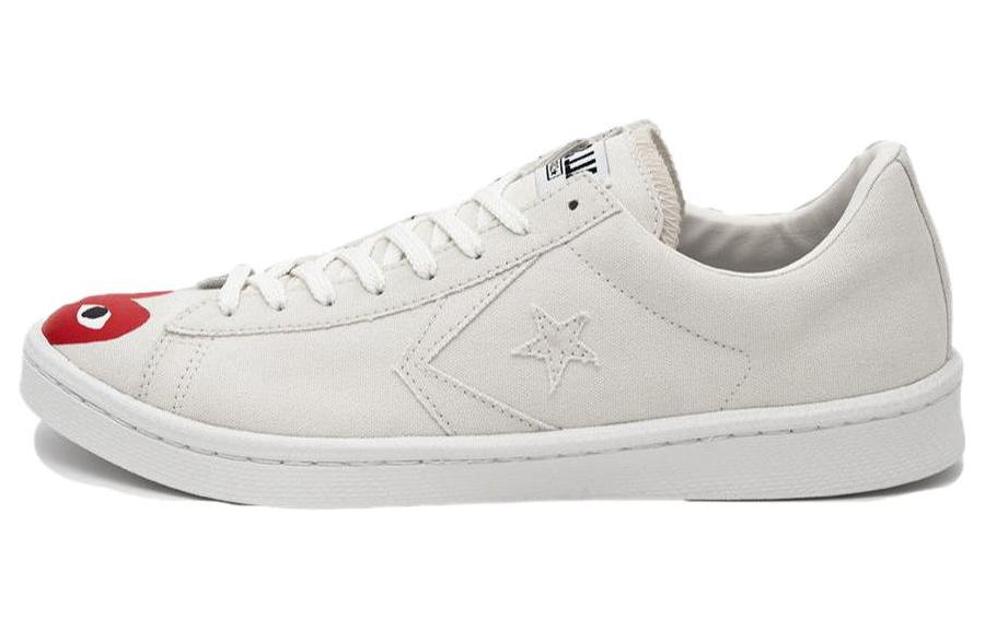 Converse x COMME des GARCONS PLAY Pro Leather 'White Red' 34201320