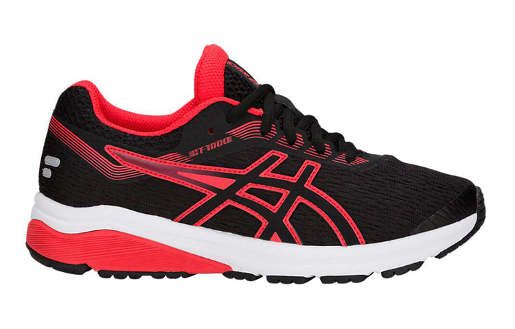 (GS) ASICS GT-1000 7 'Black Red' 1014A005-001